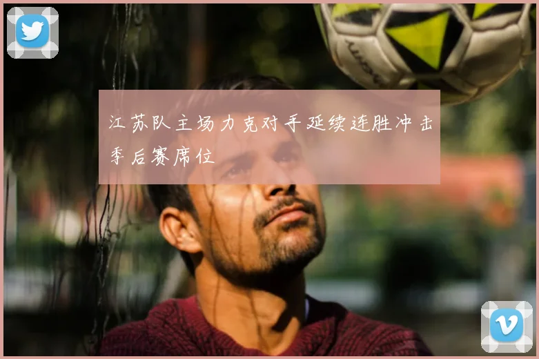 江苏队主场力克对手延续连胜冲击季后赛席位